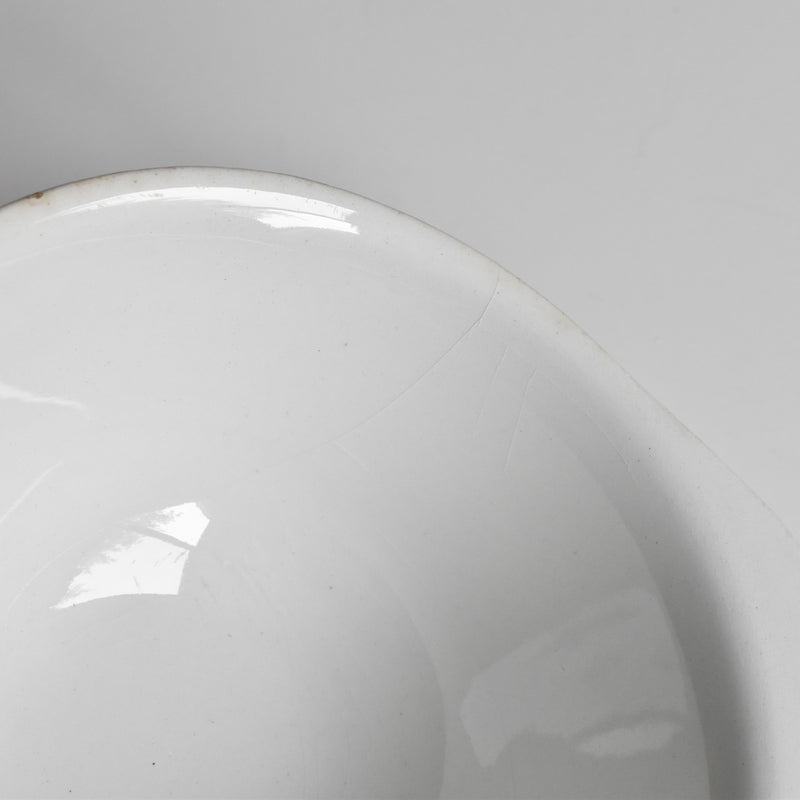 Vintage Cafe au Lait Bowl with Handle - Badonviller