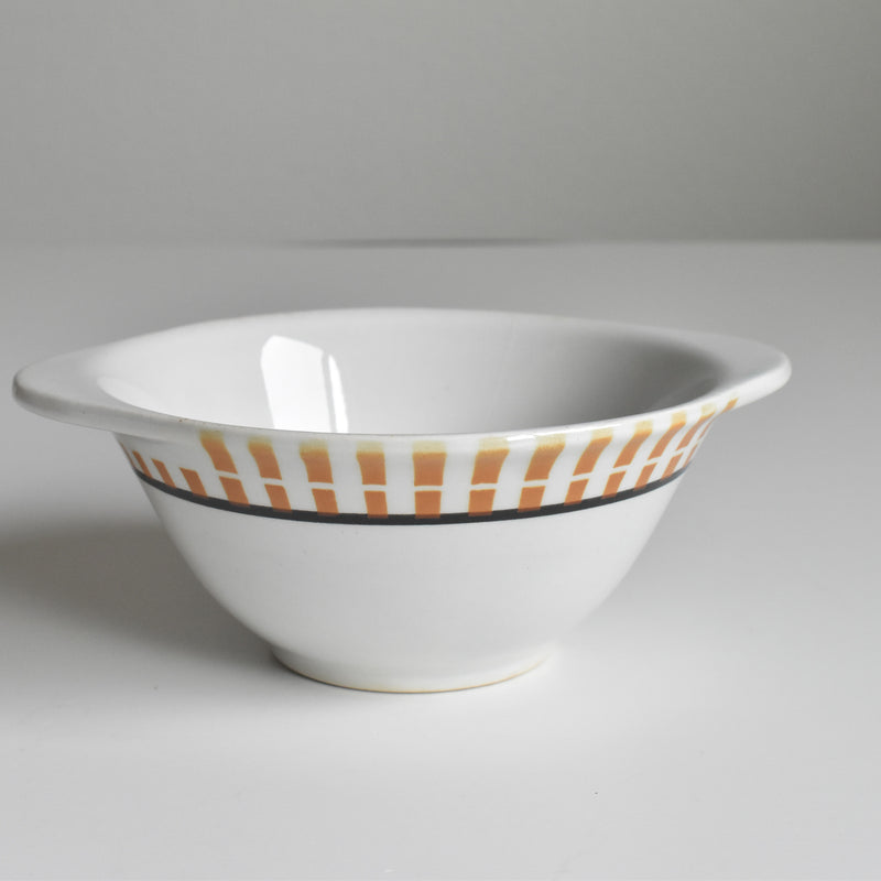 Vintage Cafe au Lait Bowl with Handle - Badonviller