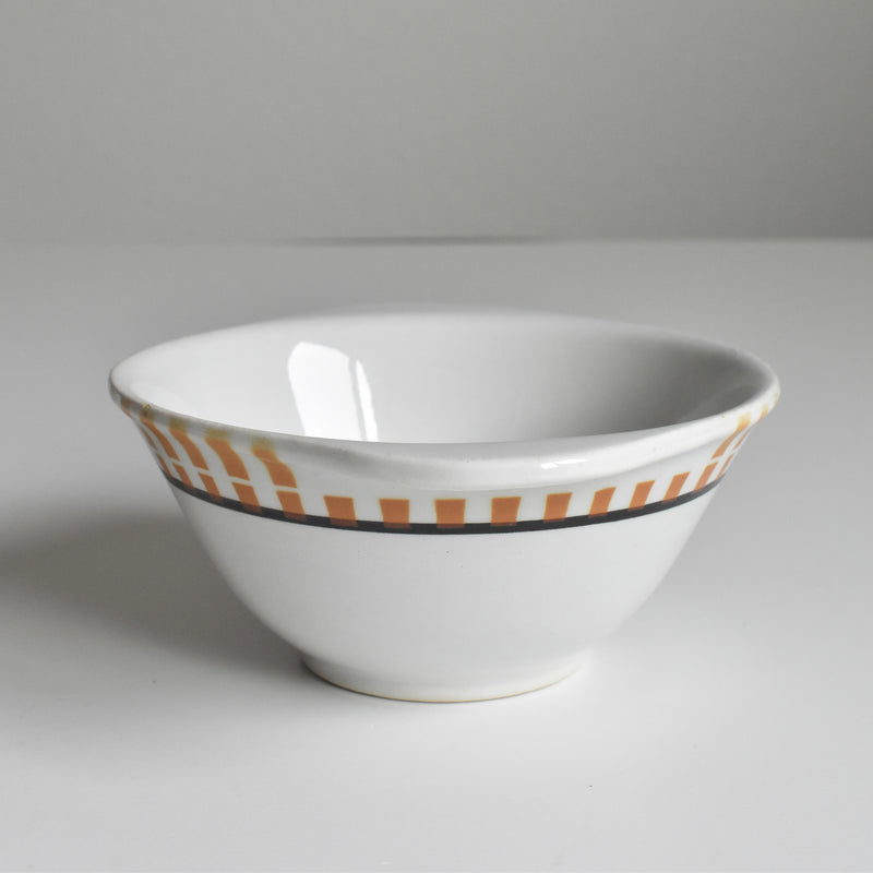 Vintage Cafe au Lait Bowl with Handle - Badonviller