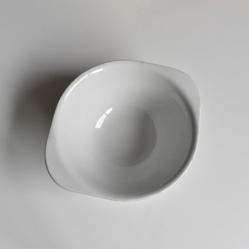 Vintage Cafe au Lait Bowl with Handle - Badonviller
