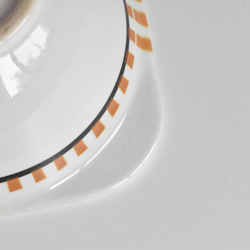 Vintage Cafe au Lait Bowl with Handle - Badonviller