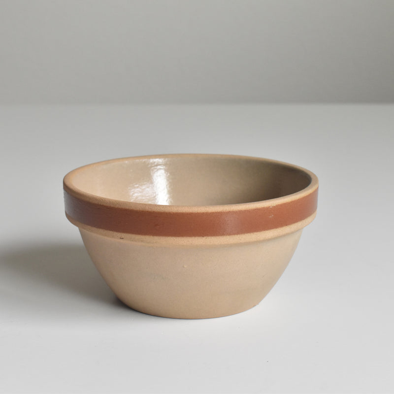Vintage Small Bowl Gien Stoneware A
