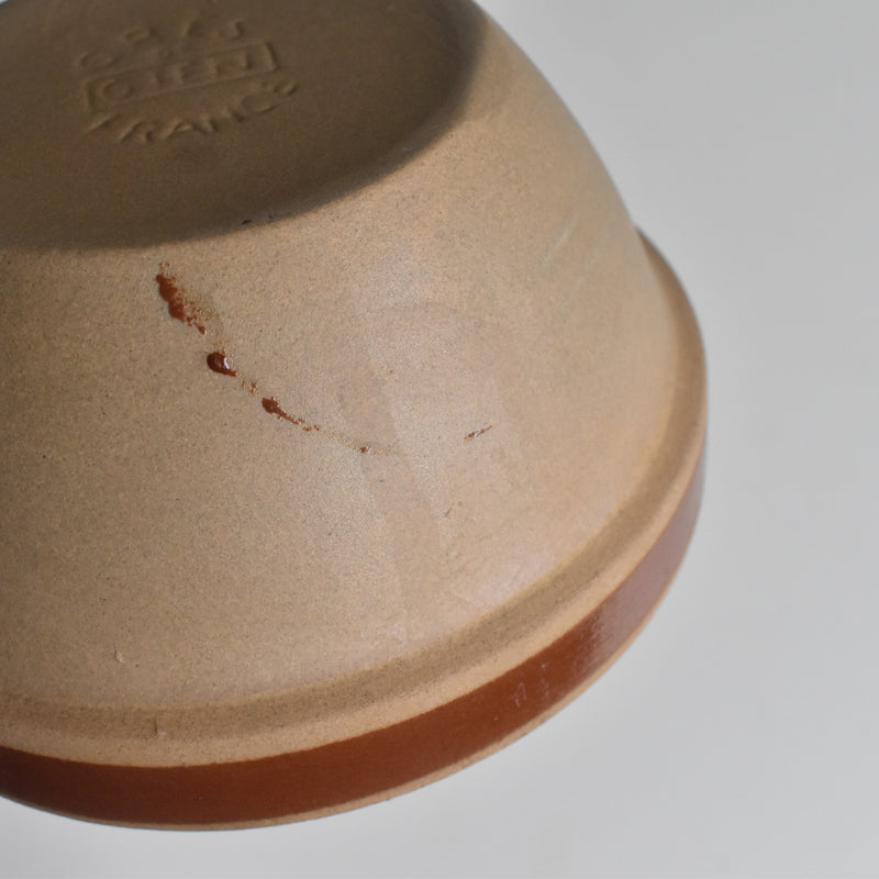 Vintage Small Bowl Gien Stoneware B