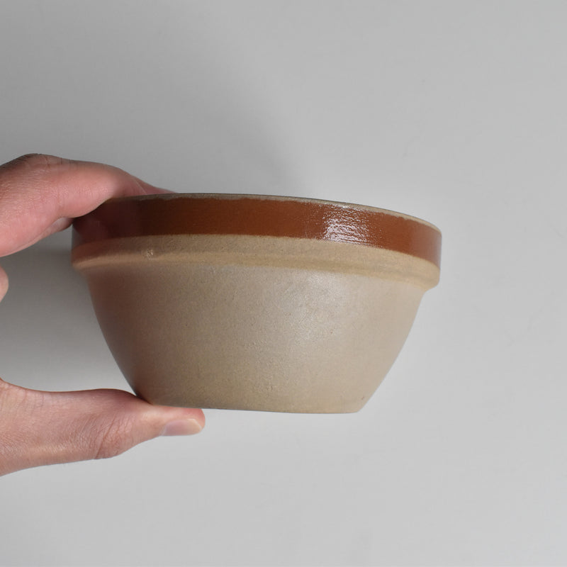 Vintage Small Bowl Gien Stoneware B