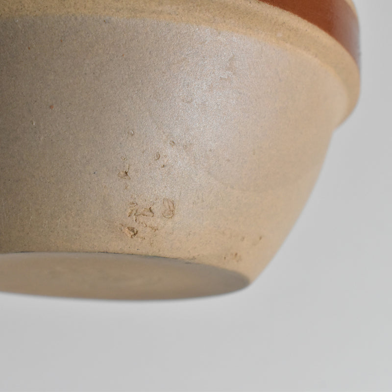 ヴィンテージスモールボウル ジアン ストーンウエア D