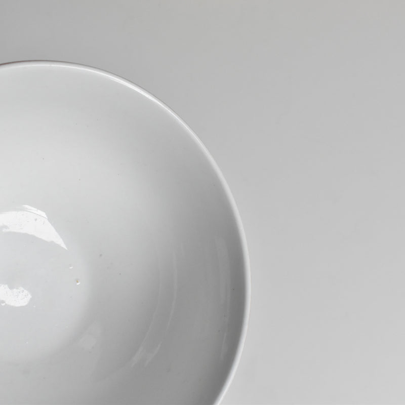Vintage Cafe au Lait Bowl Longchamp Rouge Pois Blanc