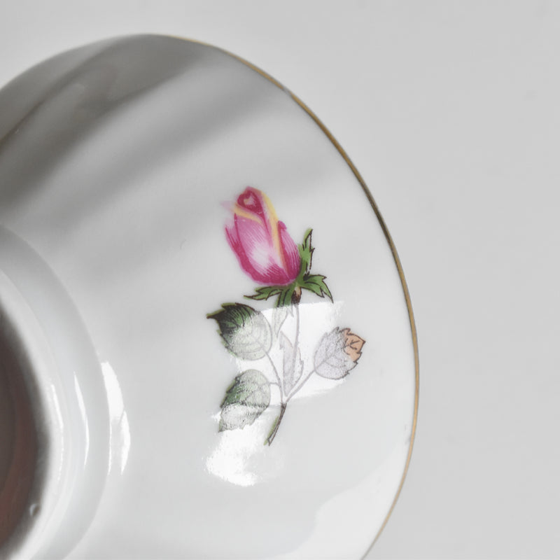 Vintage Small Bowl, Porcelain, Roses