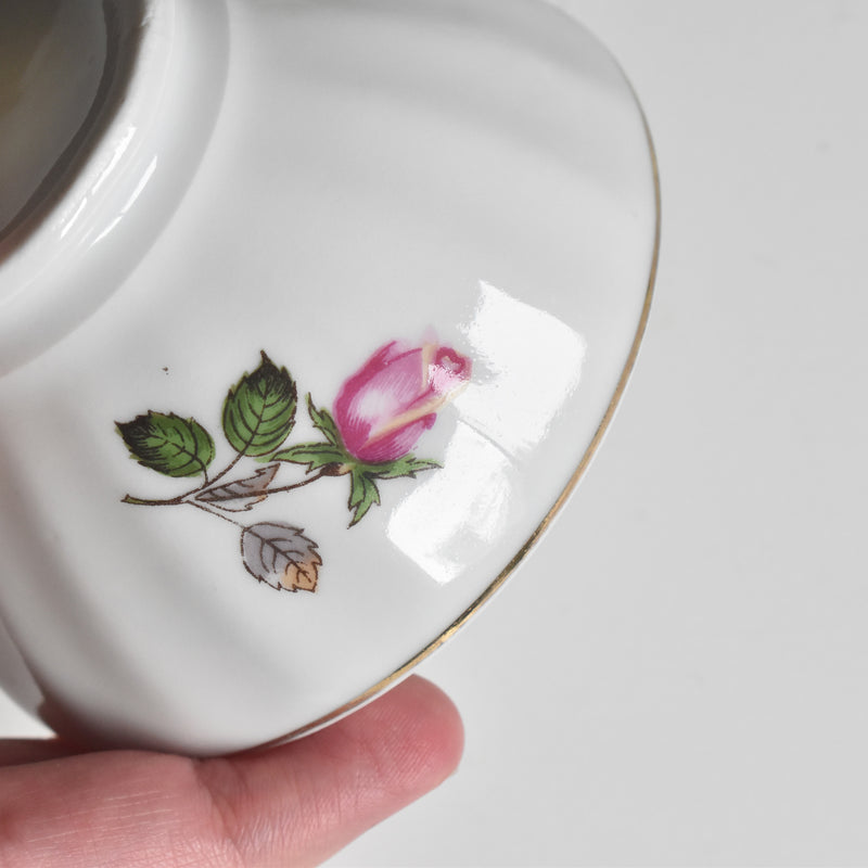 Vintage Small Bowl, Porcelain, Roses