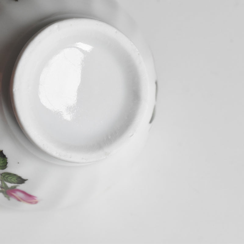 Vintage Small Bowl, Porcelain, Roses