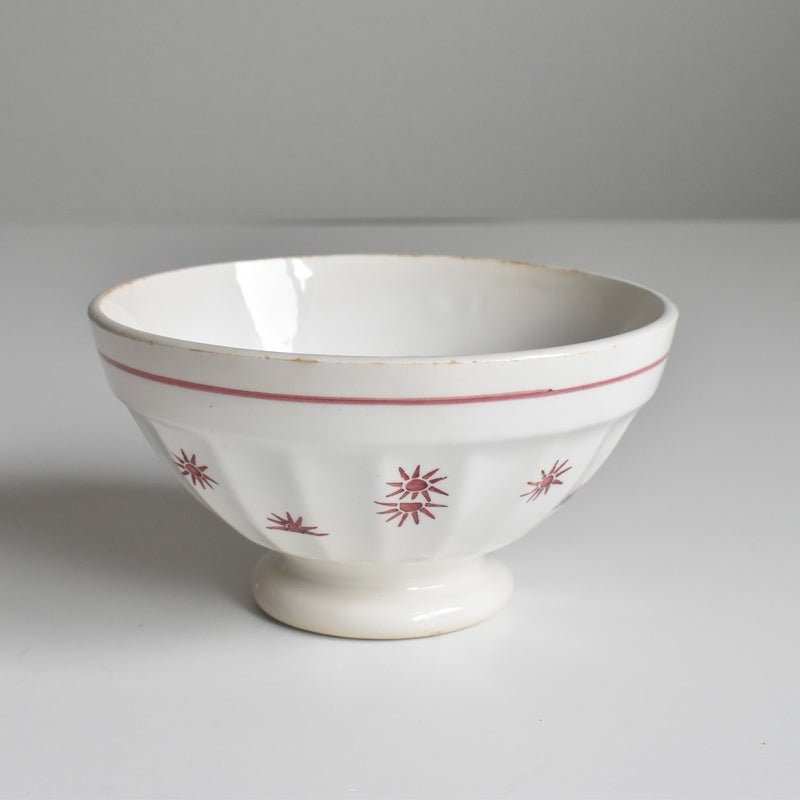 Vintage Cafe au Lait Bowl Digoin & Sarreguemines Andrée