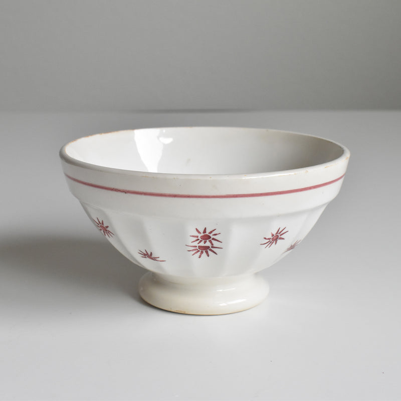 Vintage Cafe au Lait Bowl Digoin & Sarreguemines Andrée