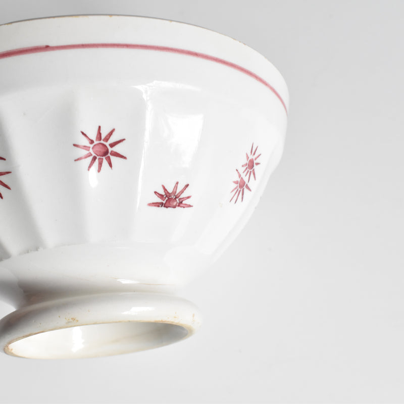 Vintage Cafe au Lait Bowl Digoin & Sarreguemines Andrée
