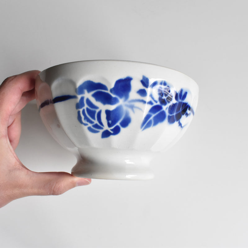 ヴィンテージビッグカフェオレボウル ディゴワン＆サルグミンヌ Fleur Bleue