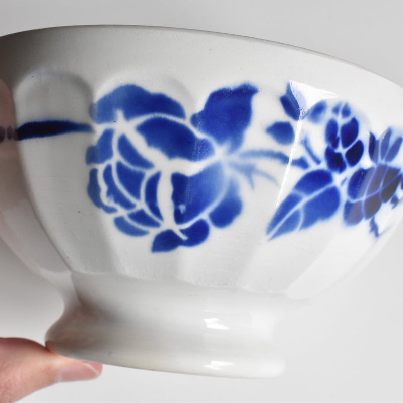 ヴィンテージビッグカフェオレボウル ディゴワン＆サルグミンヌ Fleur Bleue