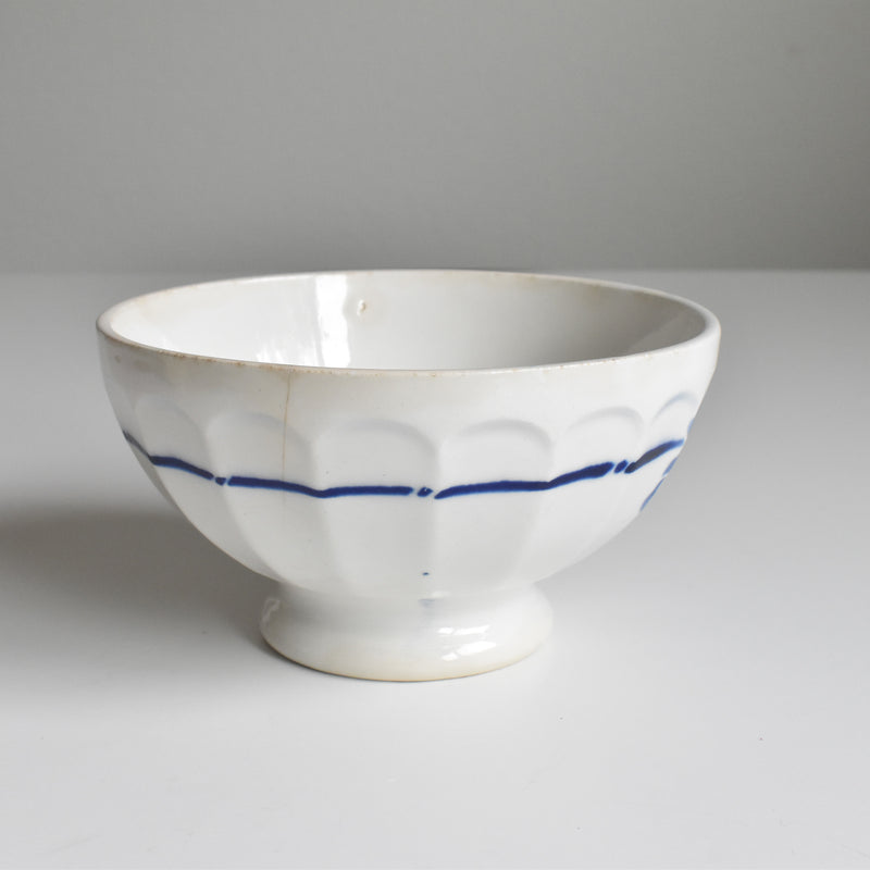 ヴィンテージビッグカフェオレボウル ディゴワン＆サルグミンヌ Fleur Bleue