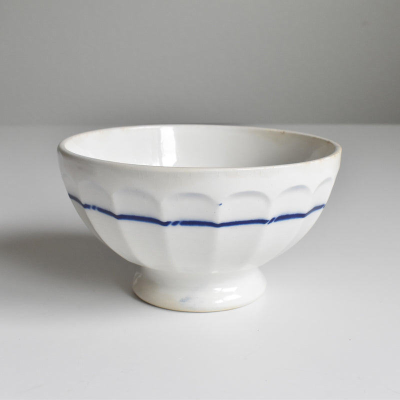 ヴィンテージビッグカフェオレボウル ディゴワン＆サルグミンヌ Fleur Bleue