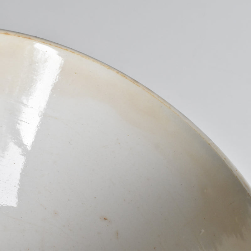 Vintage Bowl Digoin & Sarreguemines White