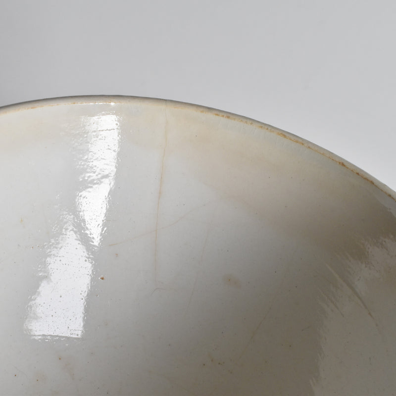 Vintage Bowl Digoin & Sarreguemines White