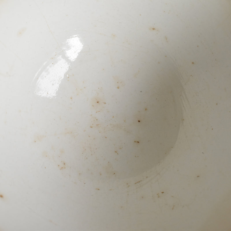 Vintage Bowl Digoin & Sarreguemines White