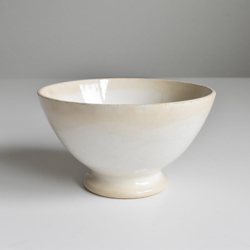 Vintage Bowl Digoin & Sarreguemines White