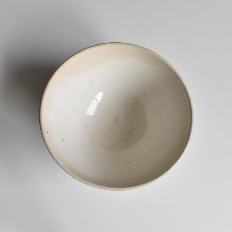 Vintage Bowl Digoin & Sarreguemines White