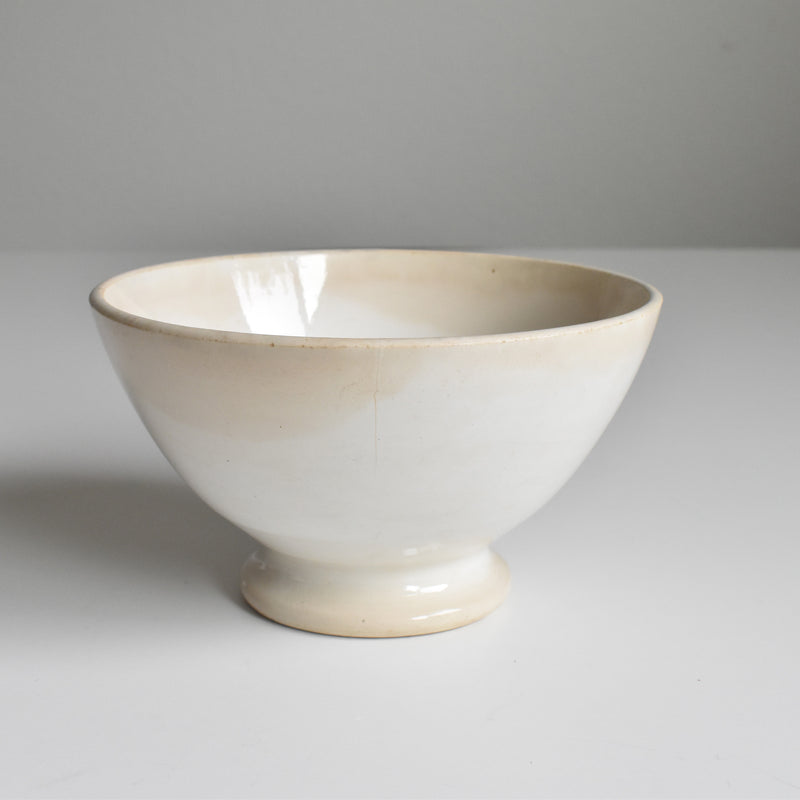 Vintage Bowl Digoin & Sarreguemines White