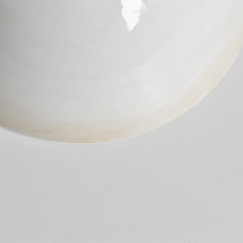 Vintage Bowl Digoin & Sarreguemines White