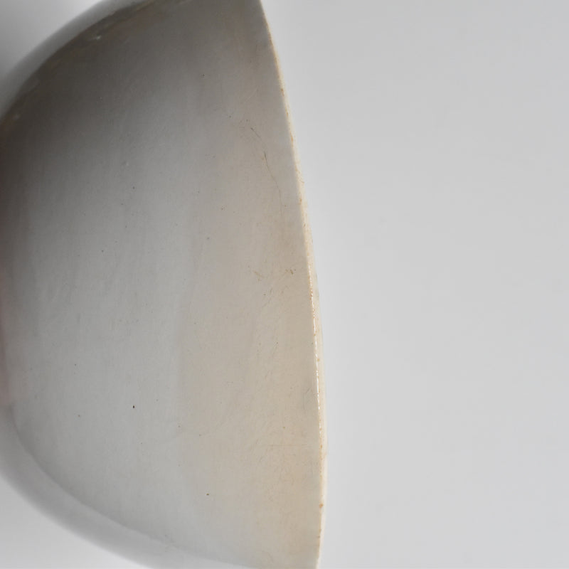 Vintage Bowl Digoin & Sarreguemines White