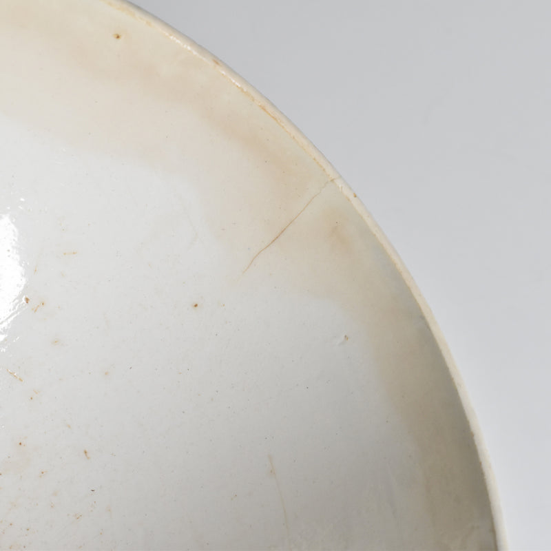 Vintage Bowl Digoin & Sarreguemines White