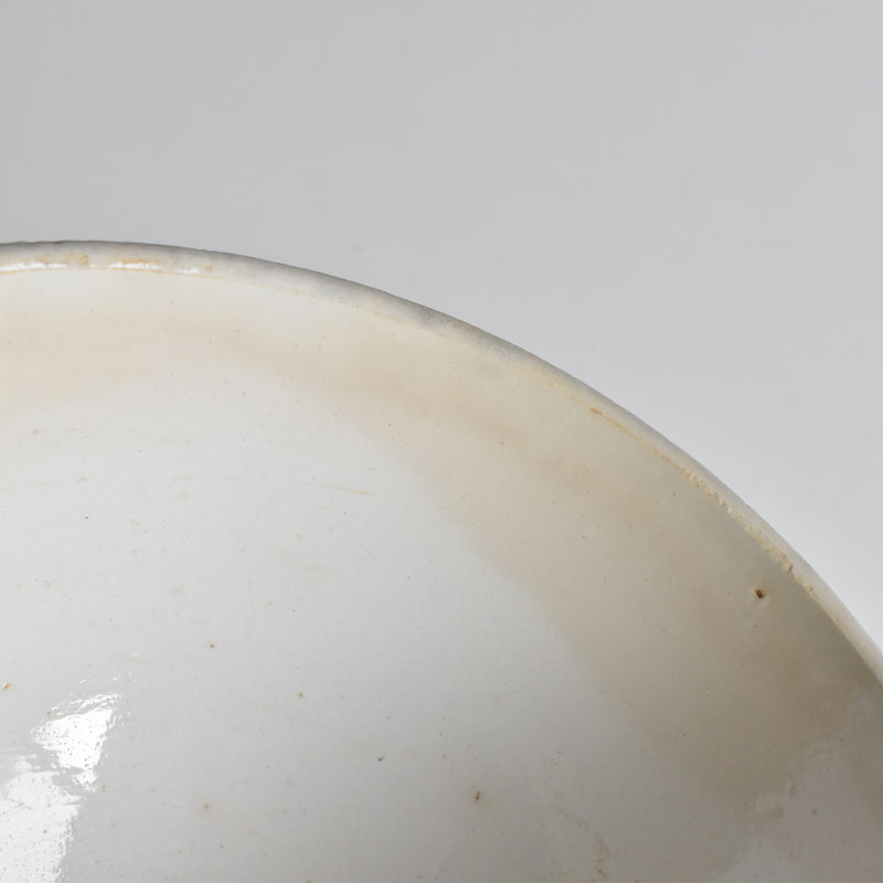Vintage Bowl Digoin & Sarreguemines White