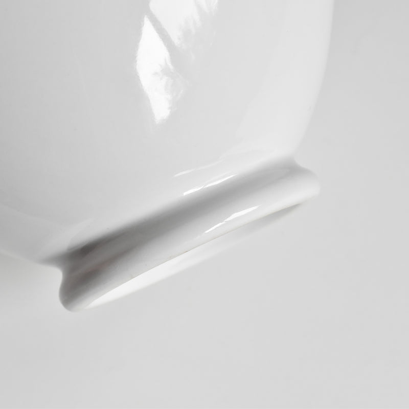 Vintage Bowl Digoin & Sarreguemines White
