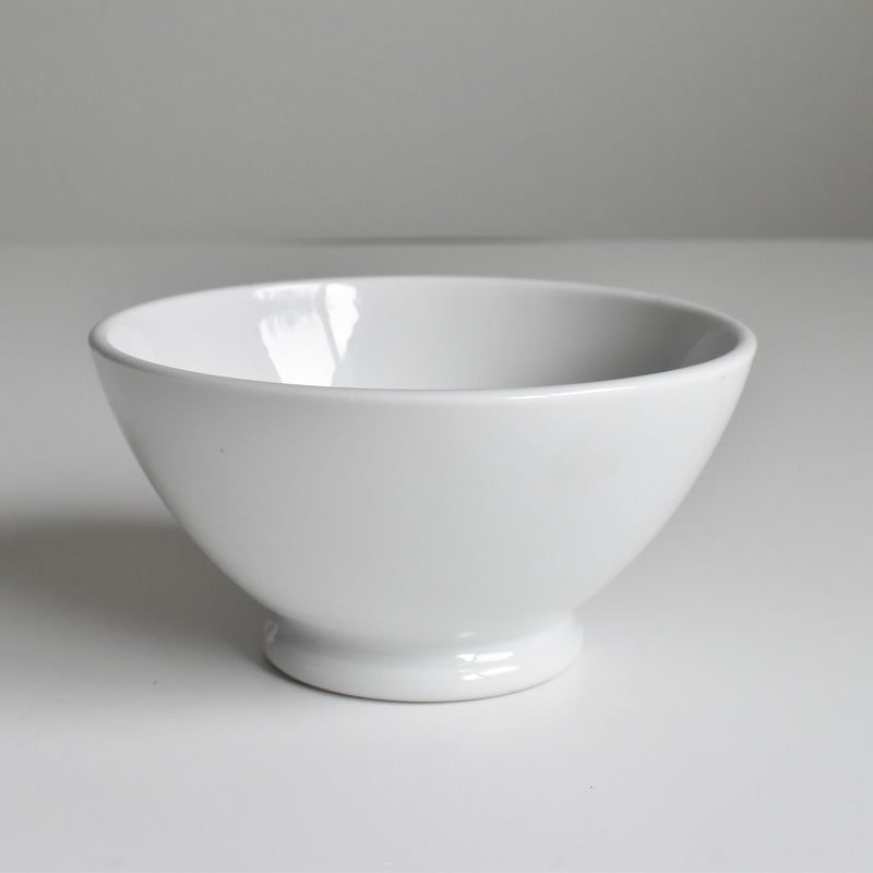 Vintage Bowl Digoin & Sarreguemines White