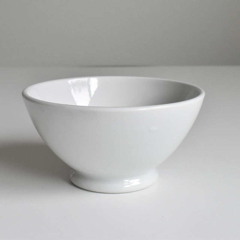 Vintage Bowl Digoin & Sarreguemines White