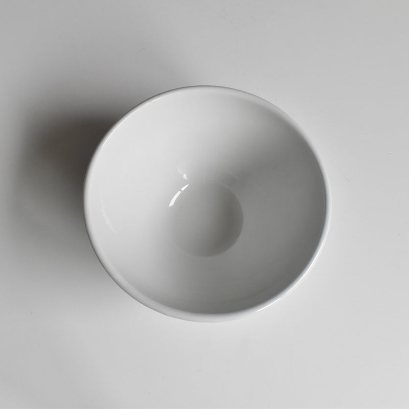 Vintage Bowl Digoin & Sarreguemines White