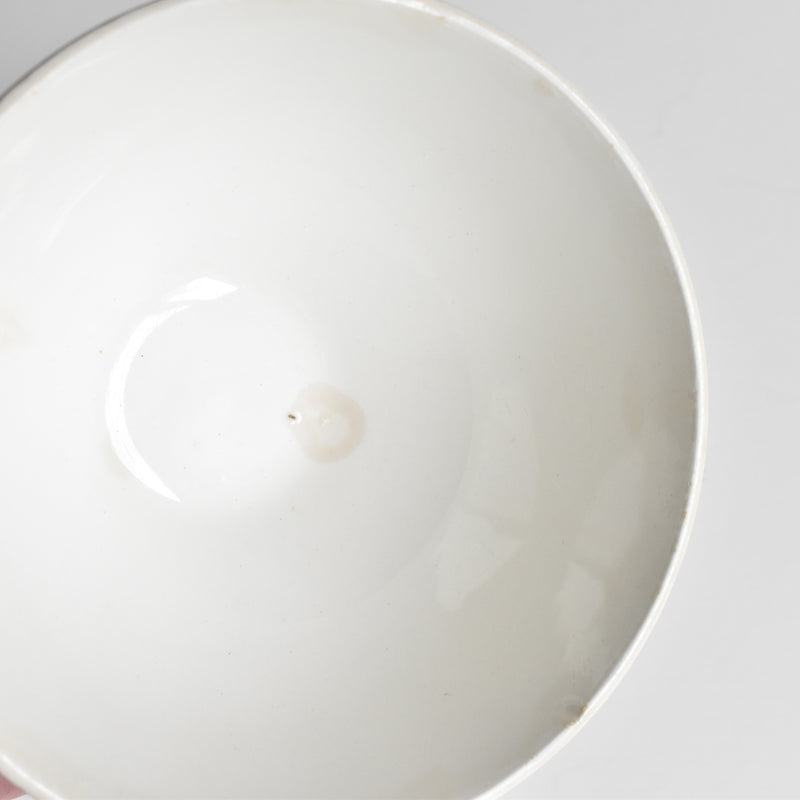 Vintage Small Cafe au Lait Bowl Digoin & Sarreguemines Yellow