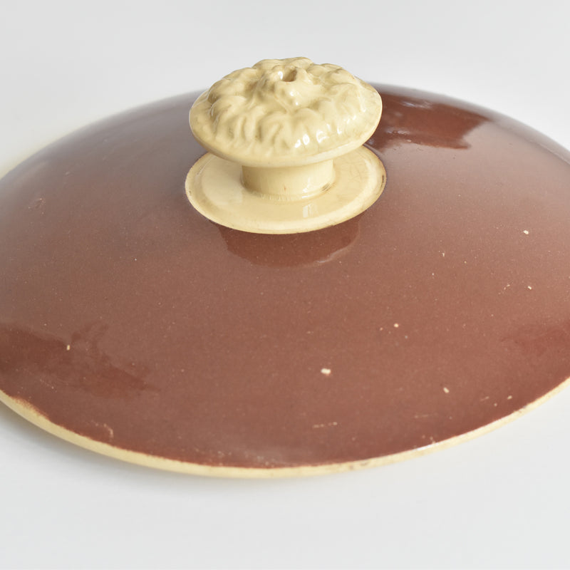 Antique Terrine Brown