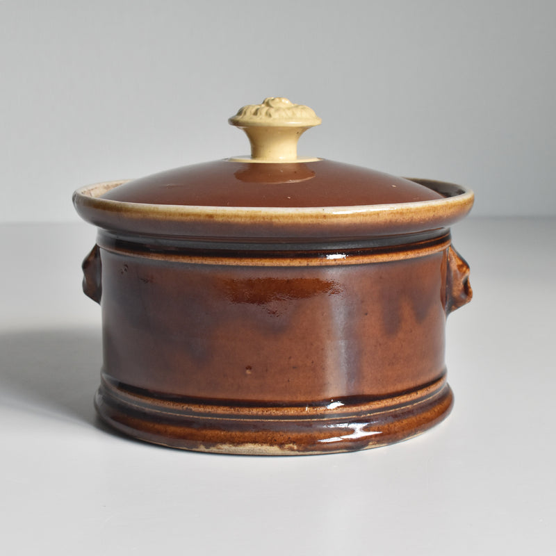 Antique Terrine Brown