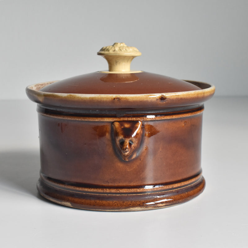 Antique Terrine Brown