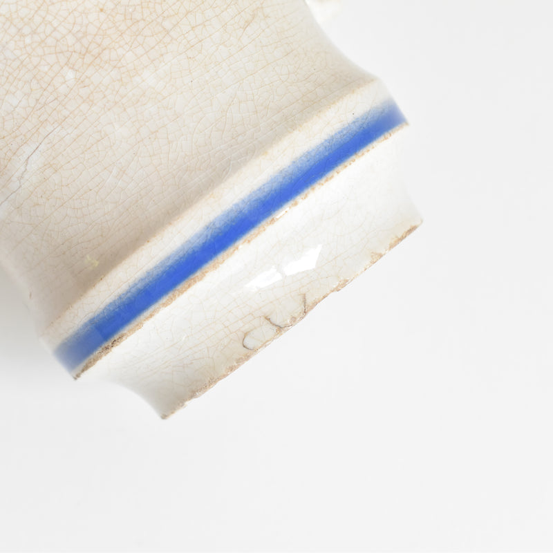 Antique Cup, Brûlot, Creil & Montereau, Blue