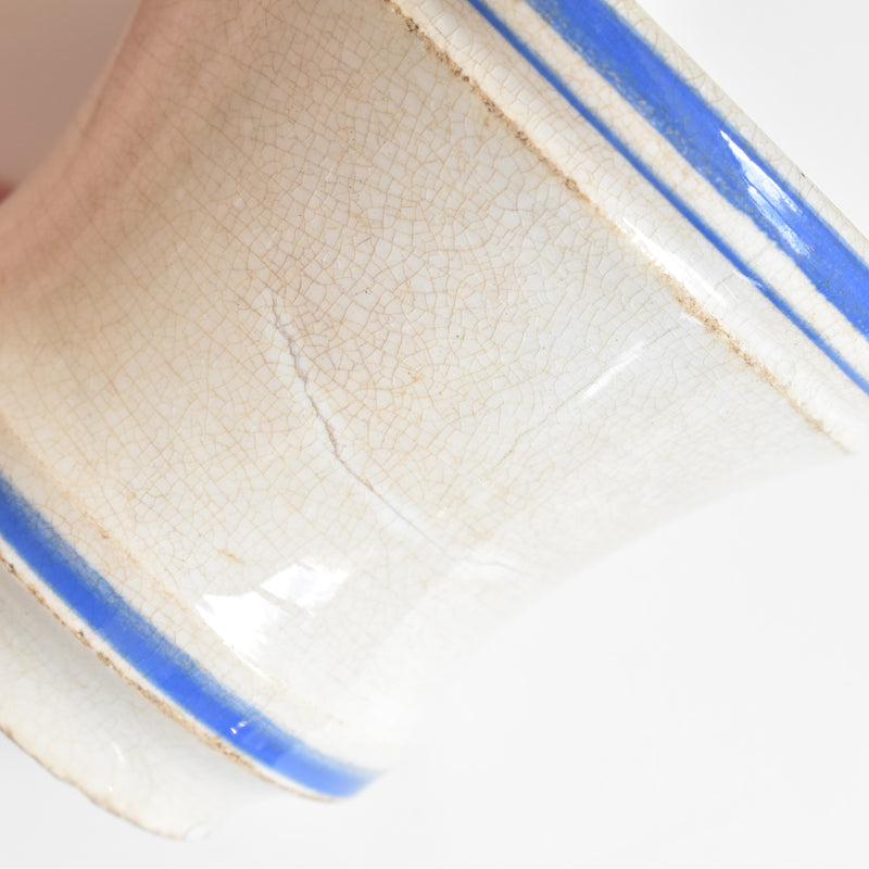 Antique Cup, Brûlot, Creil & Montereau, Blue