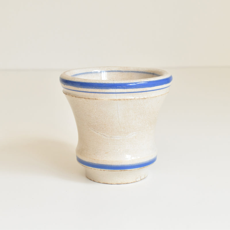 Antique Cup, Brûlot, Creil & Montereau, Blue