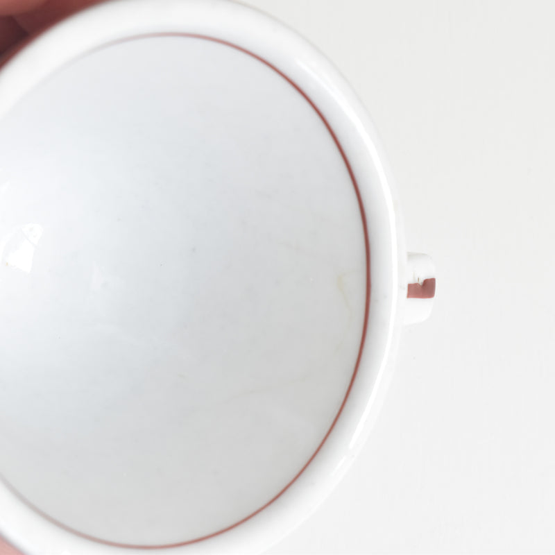 Antique Cup Brouillet Red