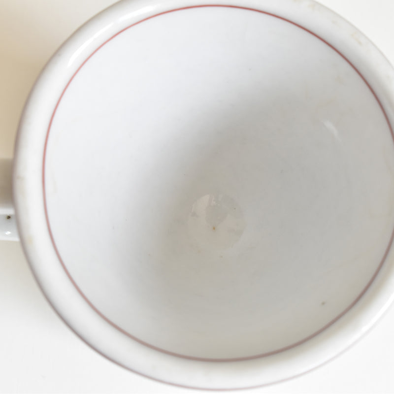 Antique Cup Brouillet Red