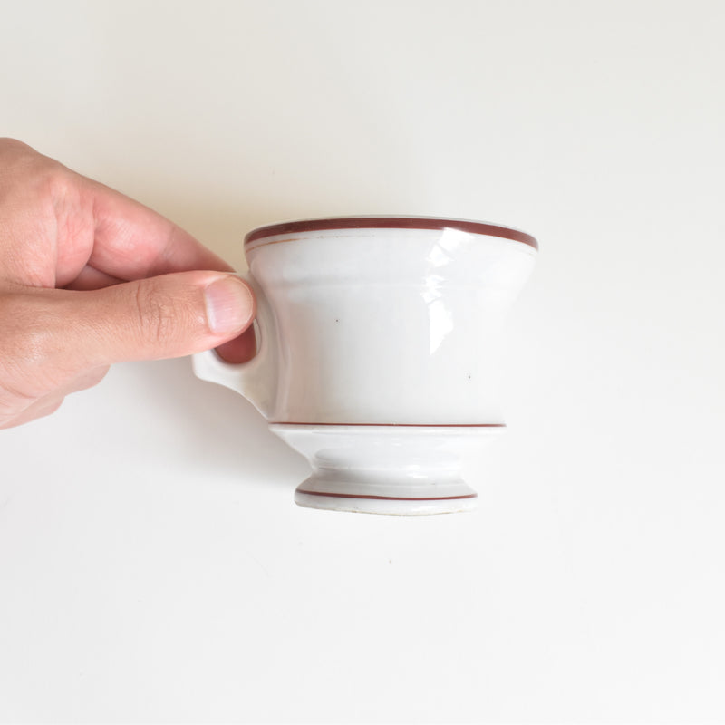 Antique Cup Brouillet Red