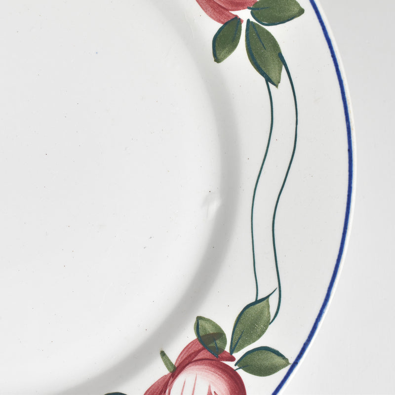 Vintage Pedestal Plate NOUVELLES GALERIES PARIS Les Roses A
