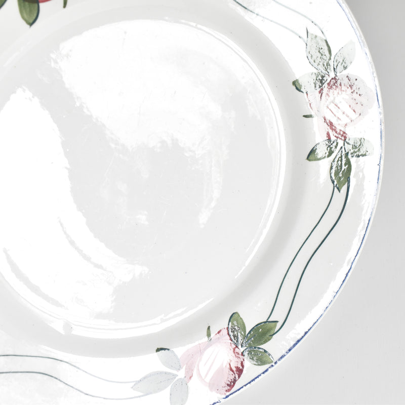 Vintage Pedestal Plate NOUVELLES GALERIES PARIS Les Roses A