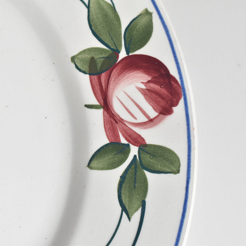 Vintage Pedestal Plate NOUVELLES GALERIES PARIS Les Roses A