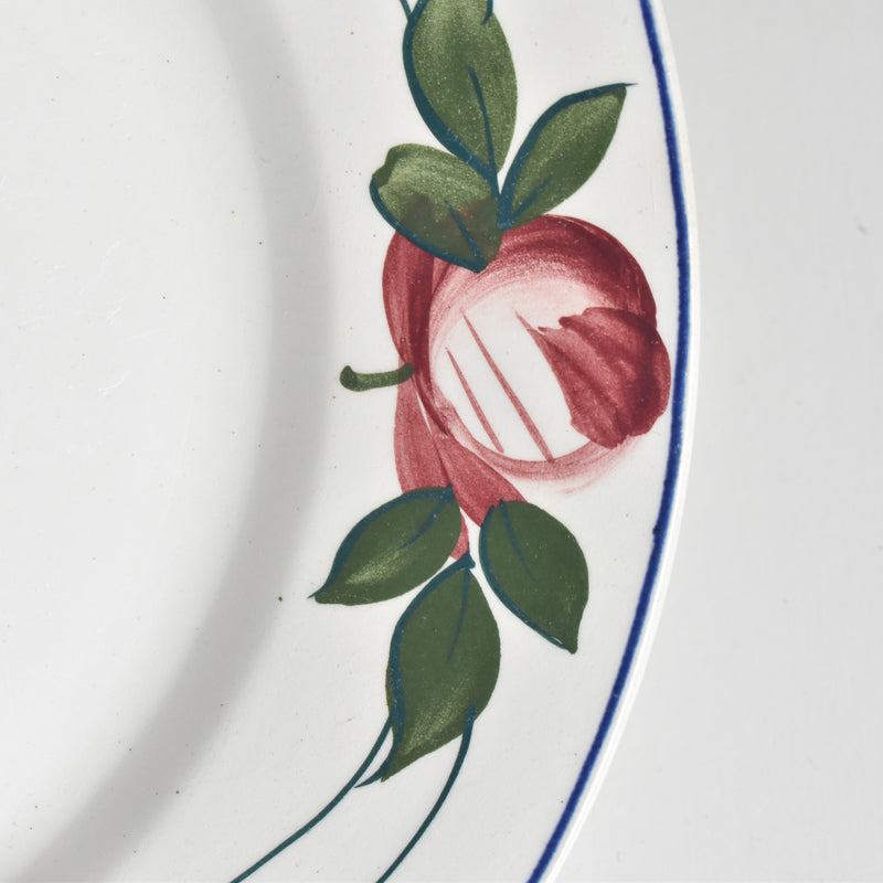 Vintage Footed Plate NOUVELLES GALERIES PARIS Les Roses (The Roses) B