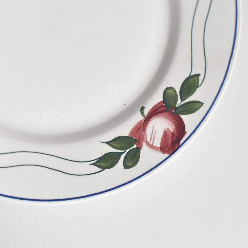 Vintage Footed Plate NOUVELLES GALERIES PARIS Les Roses (The Roses) B