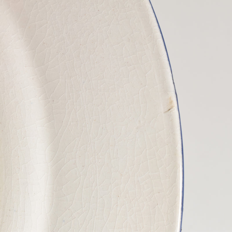 Vintage Footed Plate Sarran Thébes B